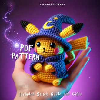 Amigurumi Pikachu Crochet Pattern
